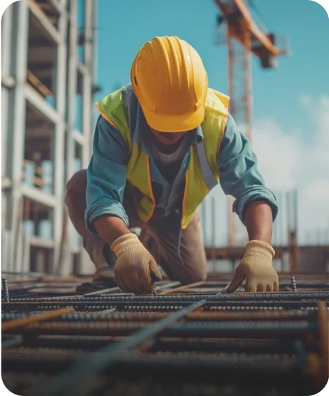 Construction worksite